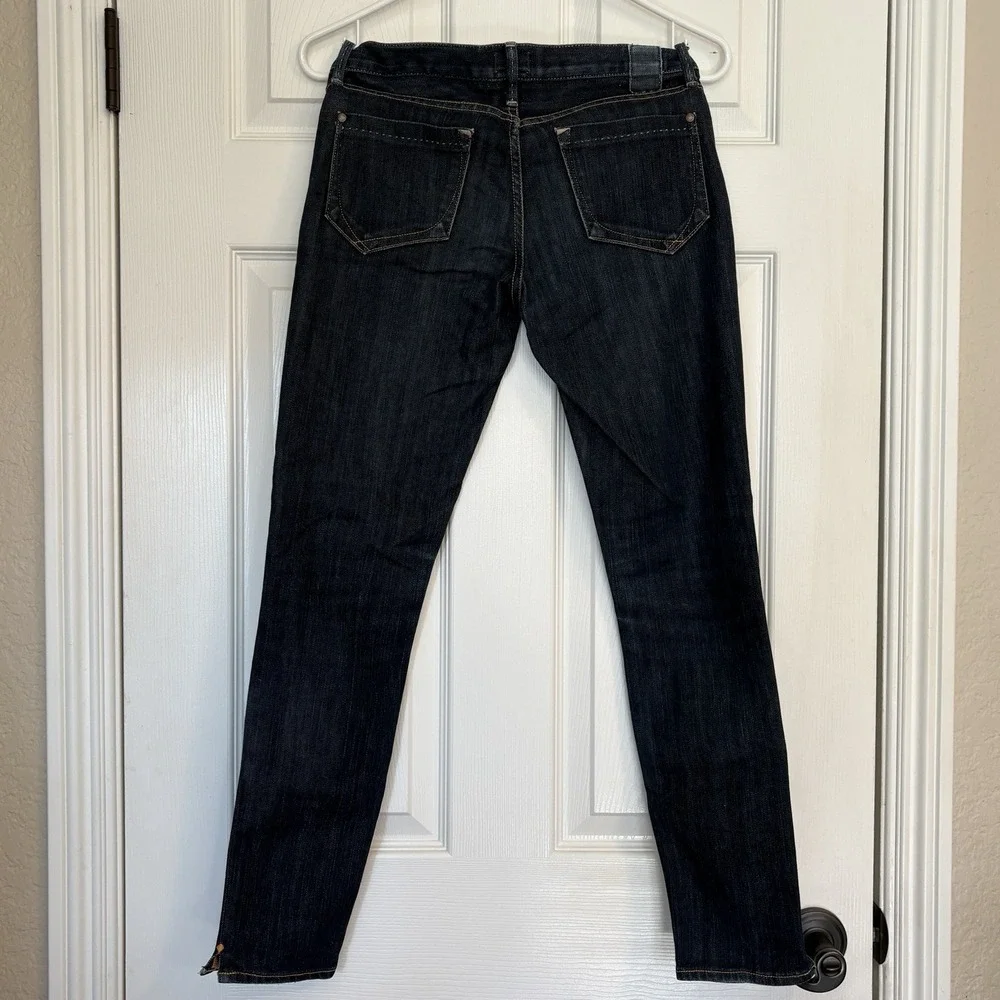 GOLDSIGN Mayhem Classic Dark Wash‎ Cropped Ankle Skinny Jeans Size 26 NWOT